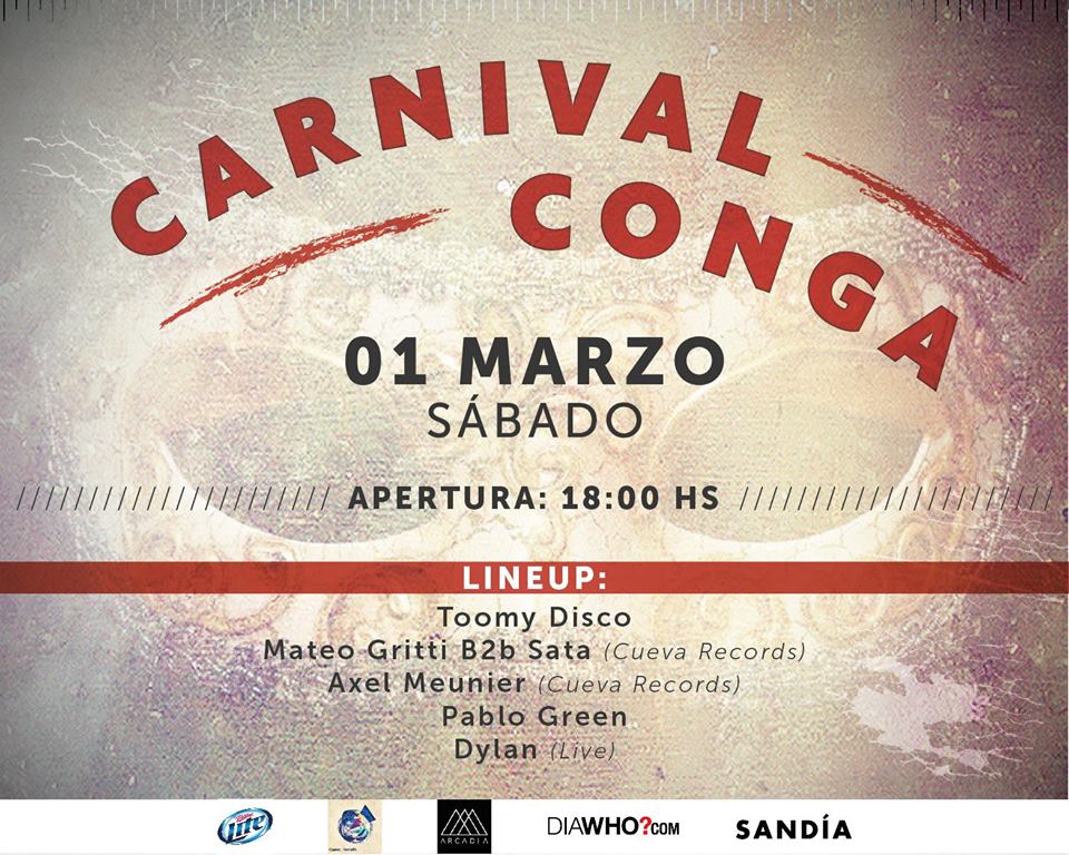 carnival conga 2014