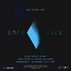 Club space Miami 31.12.14