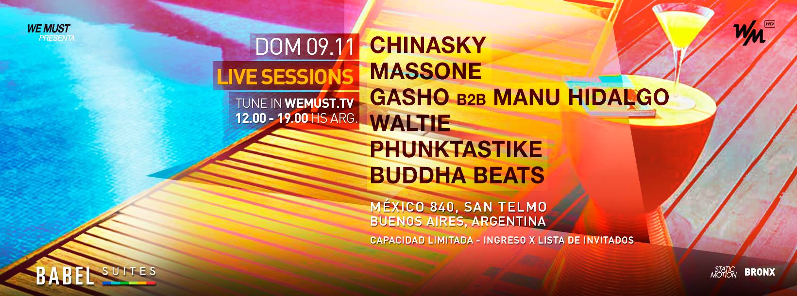 We must Live sessions 09-11