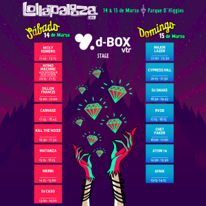 DBOX-STAGE Lollapalooza