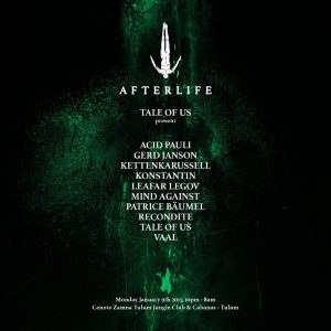Flayer Evento AfterLife